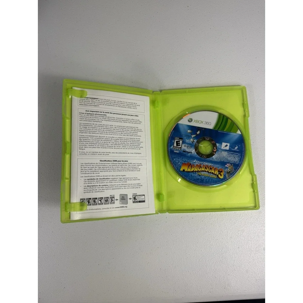 Xbox 360 Madagascar 3 The Video Game